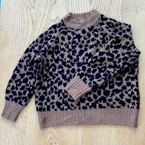 Leopard Print Sweater